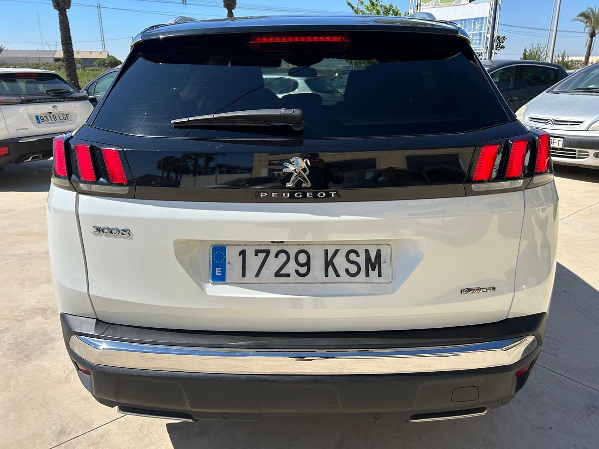 PEUGEOT 3008 GT LINE 1.5 HDI AUTO SPANISH LHD IN SPAIN 93000 MILES SUPERB 2018